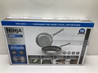 NINJA STAINLESS STEEL - 2 PIECE PAN SET