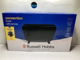 RUSSELL HOBBS CONVECTION HEATER WITH REMOTE