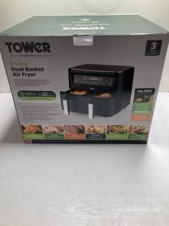 TOWER 8 LITRE DUAL BASKET AIR FRYER