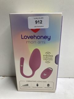 LOVE HONEY MON AMI VIBRATING LOVE EGG  (18+ID REQUIRED)