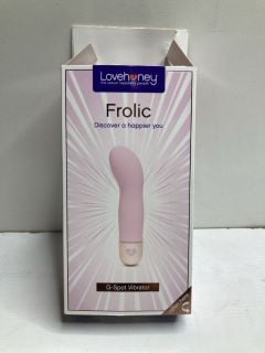 LOVE HONEY FROLIC G-SPOT VIBRATOR  (18+ID REQUIRED)