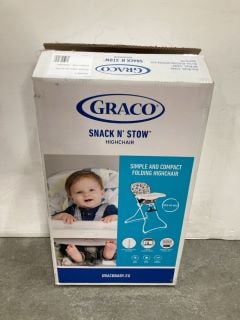 GRACO SNACK N STOW HIGHCHAIR