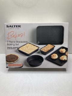 SALTER 7 PIECE STACKABLE BAKING SET