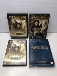 BOX OF ITEMS INC DVDS