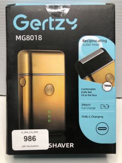 GERTZY SHAVER MODEL: MG8018