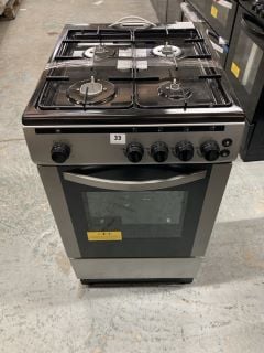 ESSENTIALS 50CM GAS COOKER MODEL NO: CFSGSV18