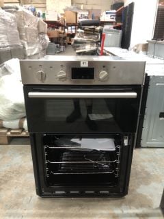 HOTPOINT ELECTRIC BUILT-IN DOUBLE OVEN MODEL NO: DD2 540 IX