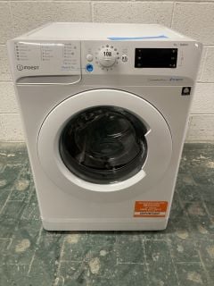 INDESIT INNEX STEAM PUSH &GO WASHING MACHINE MODEL NO: BWE 91684X W UK