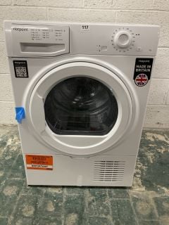 HOTPOINT FREESTANDING TUMBLE DRYER MODEL NO: H2 D71W UK