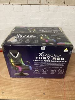 XROCKER FURY RGB JUNIOR 2.1 AUDIO GAMING CHAIR