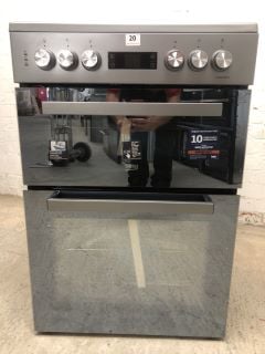 BEKO 60CM ELECTRIC CERAMIC COOKER MODEL NO: XDC663SM