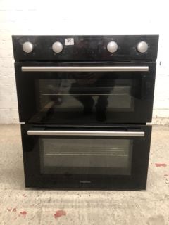 HISENSE ELECTRIC BUILT-UNDER DOUBLE OVEN MODEL NO: BID75211BGUK