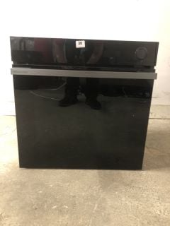 HISENSE HI6 BLACKLINE AIRFRY ELECTRIC PYROLETIC STEAM START SINGLE OVEN MODEL NO: BSA66346PDBGUK