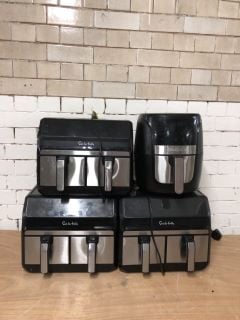 4 X AIR FRYERS TO INCLUDE SUR LA TABLE DUAL BASKET 7.57L AIR FRYER