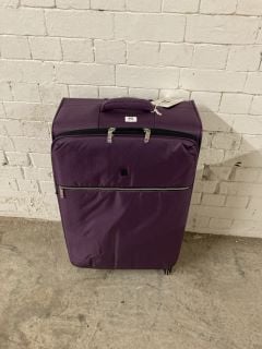 ITLUGGAGE WHEELEED SUITCASE IN PURPLE