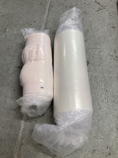 2 X SMALL ROLL UP MATTRESSES (SEALED, SIZES UNKNOWN)