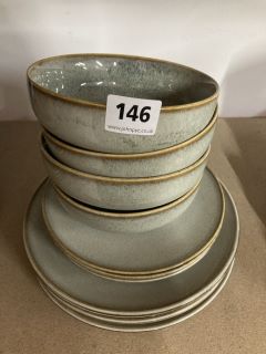 CROCKERY ITEMS TO INCLUDE PLATES AND BOWLS