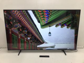 SAMSUNG 55" TV MODEL UE55DU7100K (NO REMOTE, WITH SMART REMOTE, WITH STAND, WITH BOX, LINE ON SCREEN) RRP £398