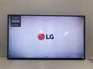 LG 50" TV MODEL 50UR78006LK (NO REMOTE, NO STAND, NO BOX, SCREEN FAULT) RRP £349