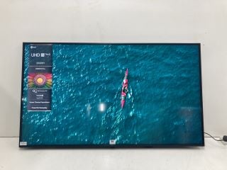 LG 50" TV MODEL 50UR81006LJ (NO REMOTE, NO STAND, NO BOX, LINE ON SCREEN) RRP £349.99