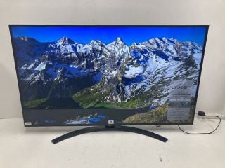 LG 50" TV MODEL 50UT81006LA (NO REMOTE, WITH STAND, WITH BOX, SCRATCH ON SCREEN) RRP £399