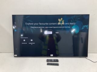 SAMSUNG 50" TV MODEL UE50DU7100 (WITH REMOTE, WITH SMART REMOTE, NO STAND, NO BOX) RRP £369