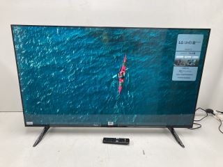 LG 50" TV MODEL 50UT73006LA (WITH REMOTE, WITH STAND, WITH BOX) RRP £299