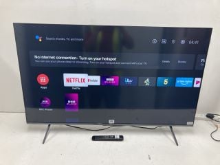 TCL 50" TV MODEL 50C655KX7 (WITH REMOTE, WITH STAND, WITH BOX) RRP £349