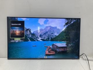 SAMSUNG 43" TV MODEL QE43Q60DAU (NO REMOTE, NO STAND, NO BOX, DISPLAY FAULT) RRP £487.19