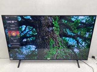 LG 55" TV MODEL 55UR78006 (NO REMOTE, WITH STAND, WITH BOX, DISPLAY FAULT) RRP £364