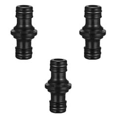 30 X VREDER DOUBLE MALE HOSE CONNECTOR EXTENDER FOR JOIN GARDEN HOSE PIPE TUBE 3 PACK - TOTAL RRP £100: LOCATION - B