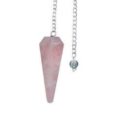 38 X ROSE QUARTZ CRYSTAL - DIVINATION TOOLS - POSITIVE ENERGY CRYSTALS - CRYSTAL & GEMSTONE - PENDULUMS DIVINATION - MEDITATION TOOLS - REIKI SUPPLIES - SPIRITUAL STUFF - TOTAL RRP £221: LOCATION - D