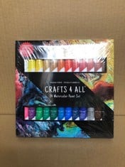 28 X CRAFTS FOR ALL WATERCOLOUR PAINTS: LOCATION - G