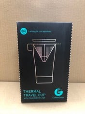 12 X THERMAL TRAVEL CUPS: LOCATION - G