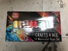 QTY OF CRAFTS 4 ALL WATERCOLOUR PAINTS: LOCATION - G