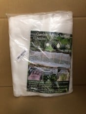 12 X GARDEN MESH NETTING: LOCATION - H