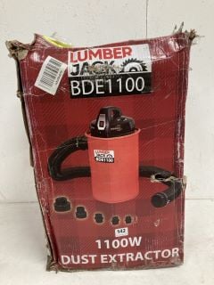 LUMBERJACK BDE 1100 1100W DUST EXTRACTOR