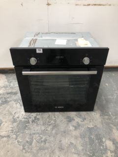 BOSCH SERIES 2 HHF113BA0B ELECTRIC OVEN - BLACK RRP: £329 (EX DISPLAY)