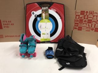 QTY OF ITEMS INC SOFT ARCHERY TARGET BOARD