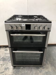 KENWOOD KDG606S22 60 CM GAS COOKER - SILVER RRP: £449 (EX DISPLAY)