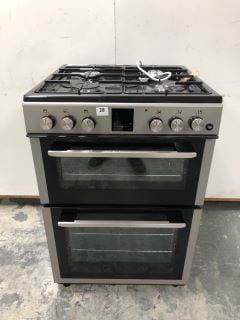 KENWOOD KDG606S22 60 CM GAS COOKER - SILVER RRP: £449 (EX DISPLAY)