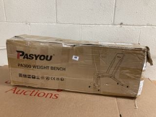 PASYOU PA300 WEIGHT BENCH RRP: £78