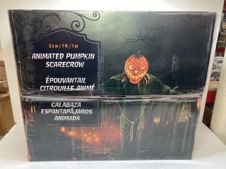 2.1M ANIMATED PUMPKIN SCARECROW