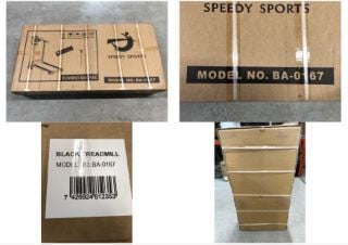 SPEEDY SPORTS RUNNING MACHINE MODEL: BA-0167