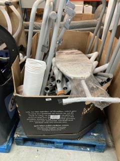 PALLET OF ITEMS INC IRONING BOARD