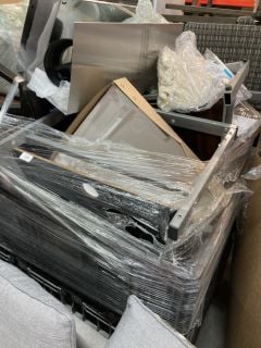 PALLET OF ITEMS INC TV STANDS