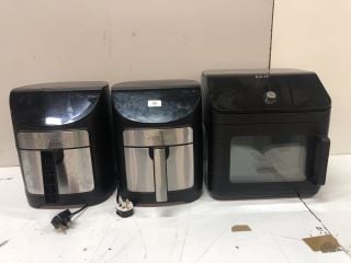 3 X KITCHEN ITEMS INC GOURMIA FRYERS