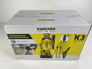 KARCHER K3 HIGH PRESSURE WASHER (SEALED)RRP£150.00