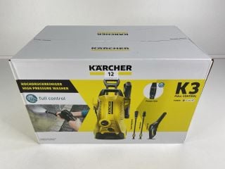 KARCHER K3 HIGH PRESSURE WASHER (SEALED)RRP£150.00