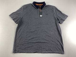 BOSS GREY POLO SHIRT SIZE INT 5XL